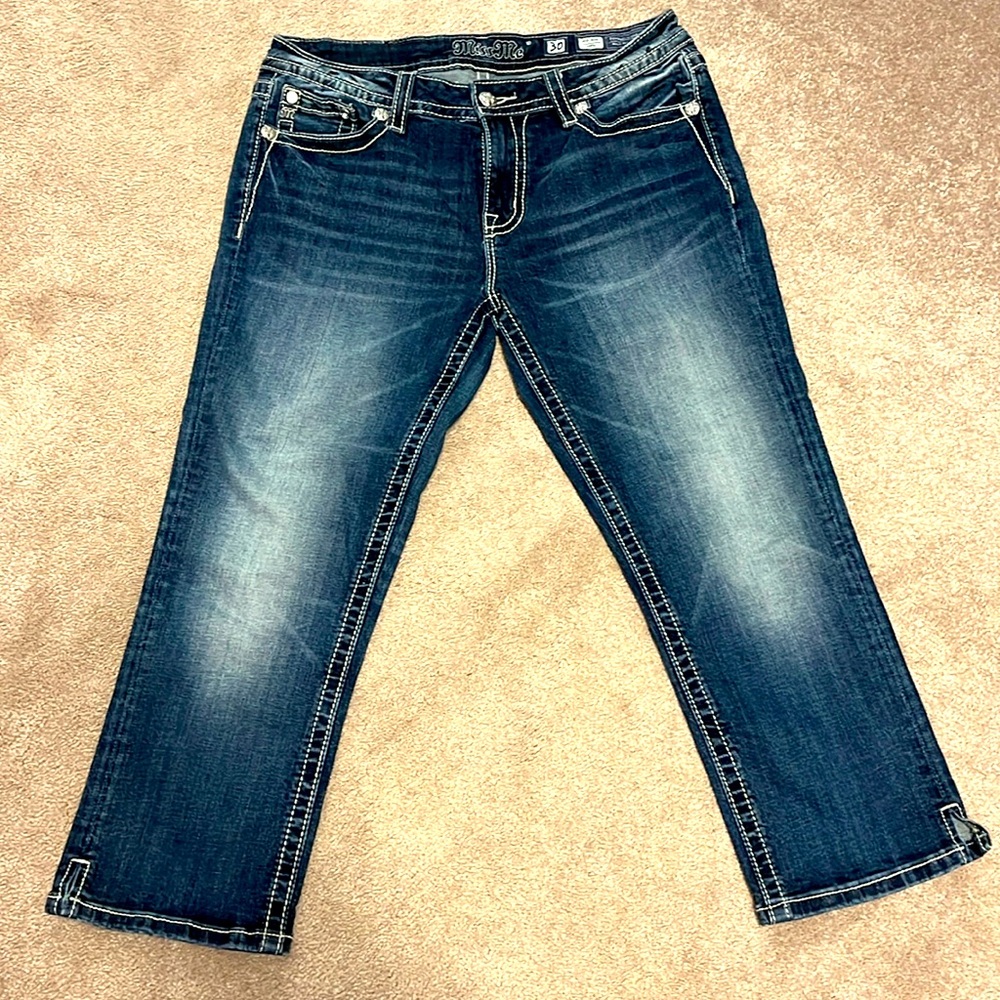 Miss Me cropped jeans